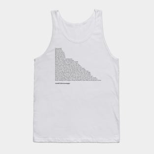 Arnold Schwarzenegger Quotes Tank Top